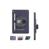 iPad 10.2 (7.nesil) Kılıf Hand Strap Tablet Kılıfı - Lacivert