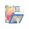iPad 5 Air 9.7 Kılıf Strap New Tablet Kapak - Mavi