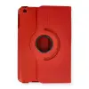 iPad Mini 1 Kılıf 360 Tablet Deri Kılıf - Kırmızı