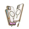 iPhone 11 Kılıf Enka Magsafe Silikon Kılıf - Desert