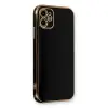 iPhone 11 Kılıf Volet Silikon - Siyah
