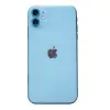 iPhone 11 Neon Fosforlu Kamera Lens - Mavi