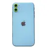 iPhone 11 Neon Fosforlu Kamera Lens - Yeşil