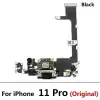 Iphone 11 Pro Full Şarj Soketi (ORJ) Siyah