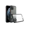 iPhone 11 Pro Kılıf Miami Şeffaf Silikon - Siyah