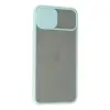 iPhone 11 Pro Kılıf Palm Buzlu Kamera Sürgülü Silikon - Turkuaz
