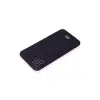 iPhone 11 Pro Max Kılıf Kelvin Kartvizitli Silikon - Derin Mor