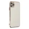 iPhone 11 Pro Max Kılıf Volet Silikon - Beyaz