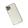 iPhone 11 Pro Max Kılıf Volet Silikon - Beyaz