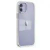iPhone 12 Kılıf Element Silikon - Gümüş
