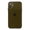 iPhone 12 Kılıf Fly Lens Silikon - Siyah