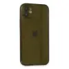iPhone 12 Kılıf Fly Lens Silikon - Siyah