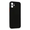 iPhone 12 Kılıf PP Ultra İnce Kapak - Siyah
