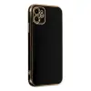 iPhone 12 Kılıf Volet Silikon - Siyah