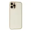 iPhone 12 Pro Kılıf Coco Karbon Silikon - Beyaz