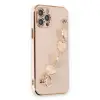 iPhone 12 Pro Kılıf Esila Silikon - Pudra