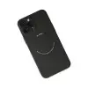 iPhone 12 Pro Kılıf Jack Magneticsafe Lens Silikon - Siyah