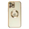 iPhone 12 Pro Kılıf Slot Silikon - Gold