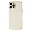iPhone 12 Pro Max Kılıf Coco Karbon Silikon - Beyaz