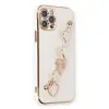 iPhone 12 Pro Max Kılıf Esila Silikon - Beyaz