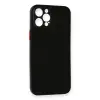 iPhone 12 Pro Max Kılıf PP Ultra İnce Kapak - Siyah