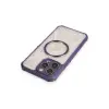 iPhone 12 Pro Max Kılıf Prag Magneticsafe Kapak - Derin Mor