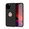 iPhone 12 Pro Max Kılıf Range Yüzüklü Silikon - Siyah-Gold