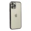 iPhone 12 Pro Max Kılıf Razer Lensli Silikon - Siyah