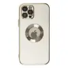 iPhone 12 Pro Max Kılıf Store Silikon - Beyaz