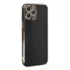 iPhone 12 Pro Max Kılıf Volet Silikon - Siyah
