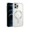 iPhone 13 Pro Kılıf Kross Magneticsafe Kapak - Gümüş
