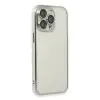 iPhone 13 Pro Kılıf Razer Lensli Silikon - Gümüş