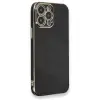 iPhone 13 Pro Kılıf Volet Silikon - Siyah