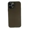 iPhone 13 Pro Max Kılıf PP Ultra İnce Kapak - Gri