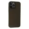 iPhone 13 Pro Max Kılıf PP Ultra İnce Kapak - Gri