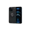 iPhone 13 Pro Max Kılıf Range Yüzüklü Silikon - Siyah