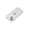 iPhone 14 Kılıf Luko Lens Silikon - Gümüş