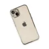 iPhone 14 Plus Kılıf Razer Lensli Silikon - Gümüş
