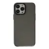 iPhone 14 Pro Kılıf Anka PC Sert Metal Kapak - Siyah