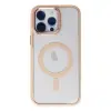 iPhone 14 Pro Kılıf Room Magneticsafe Silikon - Pudra