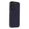 iPhone 14 Pro Max Kılıf Luko Lens Silikon - Derin Mor
