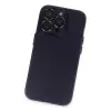 iPhone 14 Pro Max Kılıf Luko Lens Silikon - Derin Mor