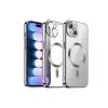 iPhone 15 Kılıf Kross Magneticsafe Kapak - Gümüş