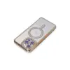 iPhone 15 Pro Kılıf Joke Simli Magneticsafe Kılıf - Gold