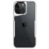 iPhone 15 Pro Max Kılıf Boyi Silikon Kapak - Gümüş