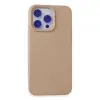 iPhone 15 Pro Max Kılıf Nano içi Kadife Silikon - Pudra