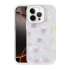 iPhone 15 Pro Max Lumi Desenli Kapak - Beyaz