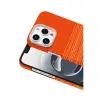 iPhone 15 Pro Max Vega Magsafe Kapak - Turuncu
