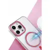 iPhone 16 Pro Glossy Magsafe Kapak - Çöl Titanyum