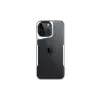 iPhone 16 Pro Kılıf Boyi Silikon Kapak - Gümüş